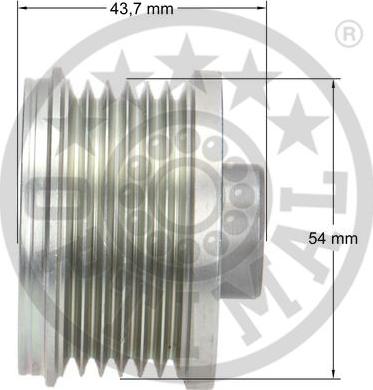 Optimal F5-1098 - Remenica, alternator www.molydon.hr