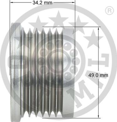 Optimal F5-1093 - Remenica, alternator www.molydon.hr