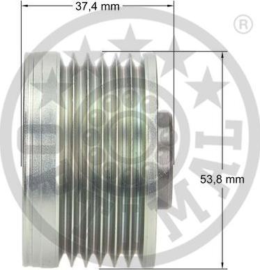 Optimal F5-1041 - Remenica, alternator www.molydon.hr