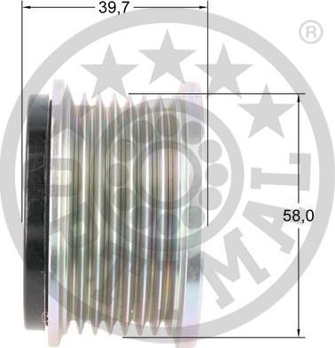 Optimal F5-1047 - Remenica, alternator www.molydon.hr