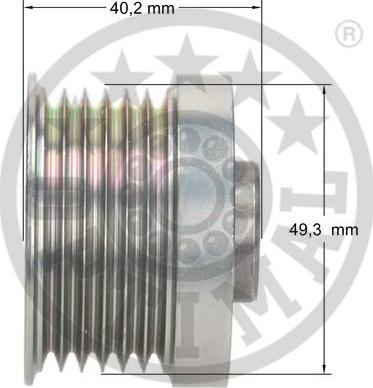 Optimal F5-1059 - Remenica, alternator www.molydon.hr