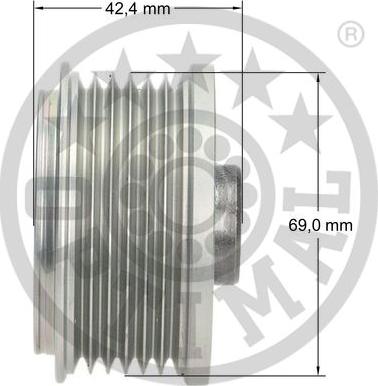 Optimal F5-1054 - Remenica, alternator www.molydon.hr