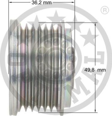 Optimal F5-1058 - Remenica, alternator www.molydon.hr