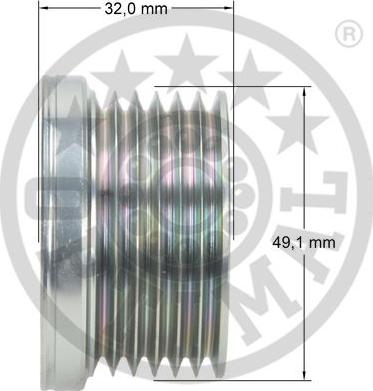 Optimal F5-1053 - Remenica, alternator www.molydon.hr