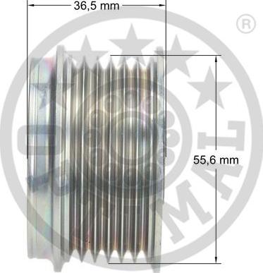 Optimal F5-1001 - Remenica, alternator www.molydon.hr