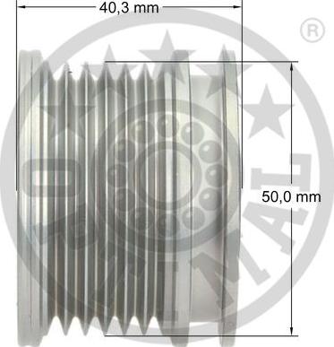 Optimal F5-1017 - Remenica, alternator www.molydon.hr