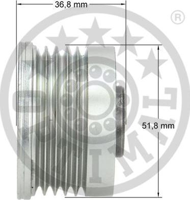 Optimal F5-1081 - Remenica, alternator www.molydon.hr