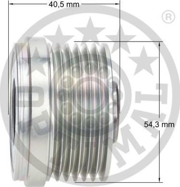 Optimal F5-1039 - Remenica, alternator www.molydon.hr