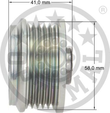 Optimal F5-1030 - Remenica, alternator www.molydon.hr