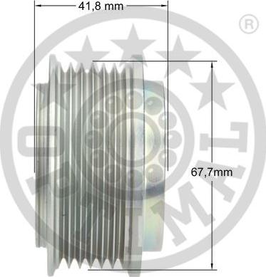 Optimal F5-1031 - Remenica, alternator www.molydon.hr