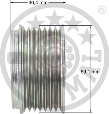 Optimal F5-1021 - Remenica, alternator www.molydon.hr