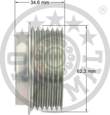 Optimal F5-1145 - Remenica, alternator www.molydon.hr