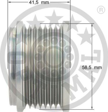 Optimal F5-1101 - Remenica, alternator www.molydon.hr