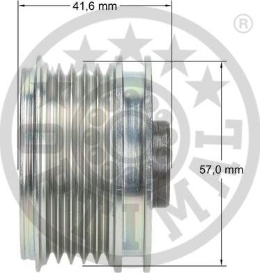 Optimal F5-1128 - Remenica, alternator www.molydon.hr