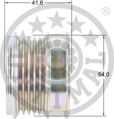 Optimal F5-1174 - Remenica, alternator www.molydon.hr