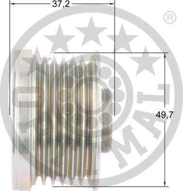 Optimal F5-1172 - Remenica, alternator www.molydon.hr