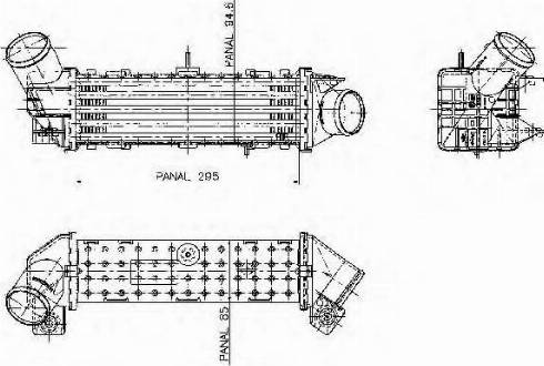 Ordonez 1030066825 - Intercooler, hladnjak www.molydon.hr