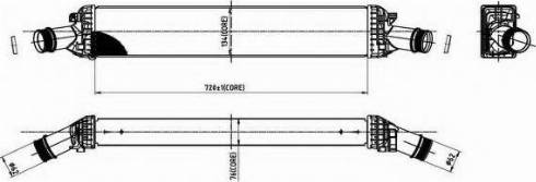 Ordonez 2066514 - Intercooler, hladnjak www.molydon.hr