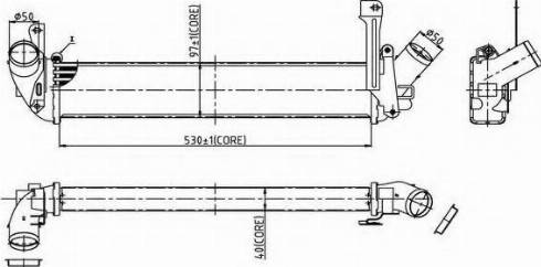 Ordonez 2066585 - Intercooler, hladnjak www.molydon.hr