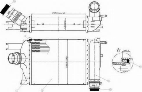 Ordonez 2066578 - Intercooler, hladnjak www.molydon.hr