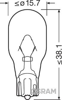 Osram 921NA - Žarulja, Žmigavac www.molydon.hr