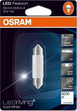 Osram 6436CW-01B - Žarulja, svjetlo unutrasnjeg prostora www.molydon.hr