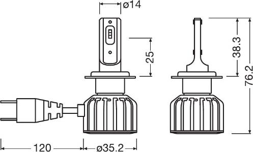 Osram 64210DWBRT-2HFB - Žarulja, radni farovi www.molydon.hr