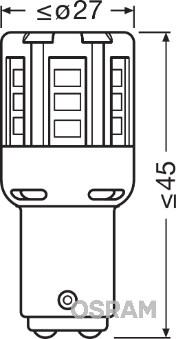 Osram 1457R-02B - Žarulja www.molydon.hr