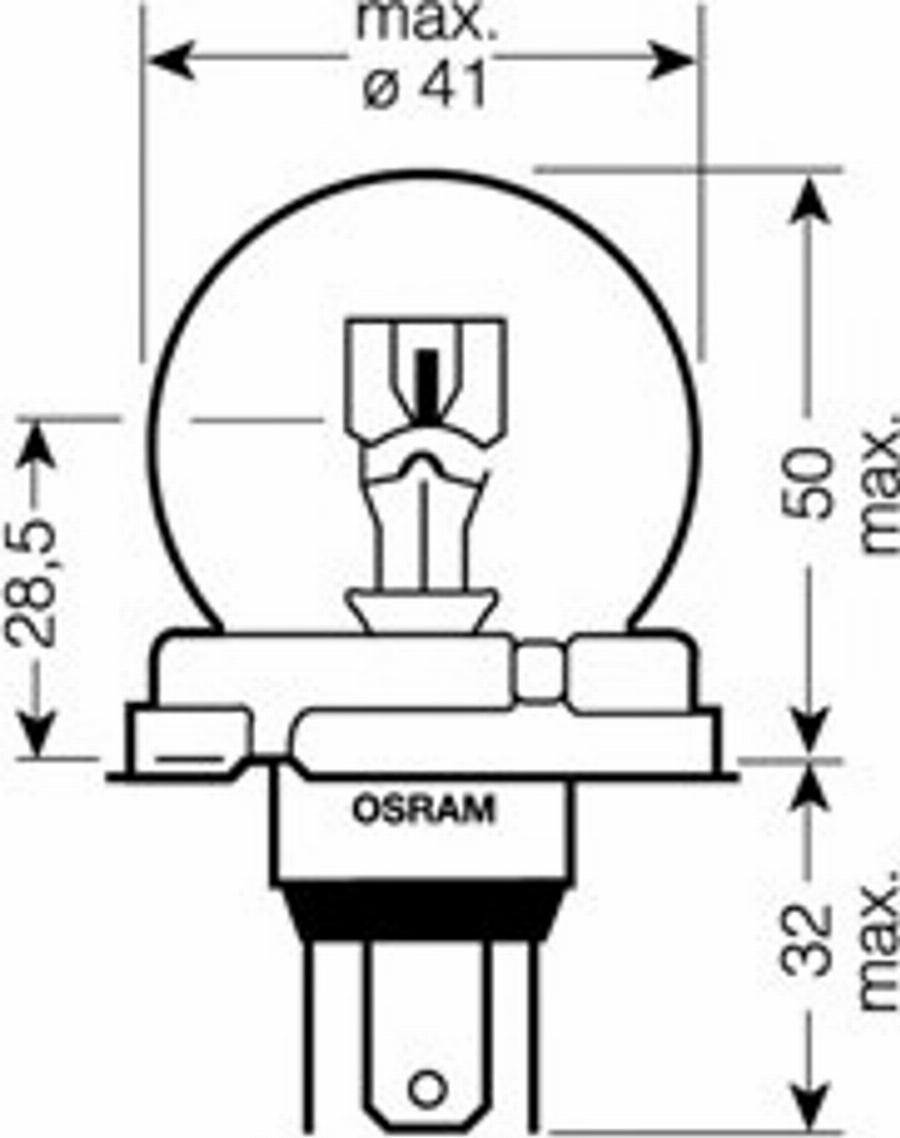 Osram 7952 - Žarulja, glavni far www.molydon.hr