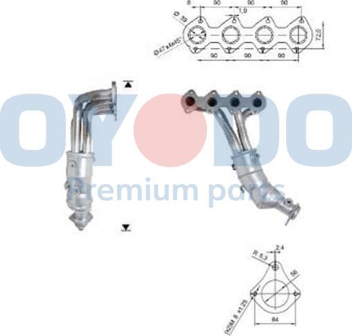 Oyodo 10N0153-OYO - Katalizator www.molydon.hr