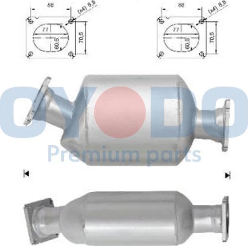 Oyodo 20N0030-OYO - DPF filter, filter čestica www.molydon.hr