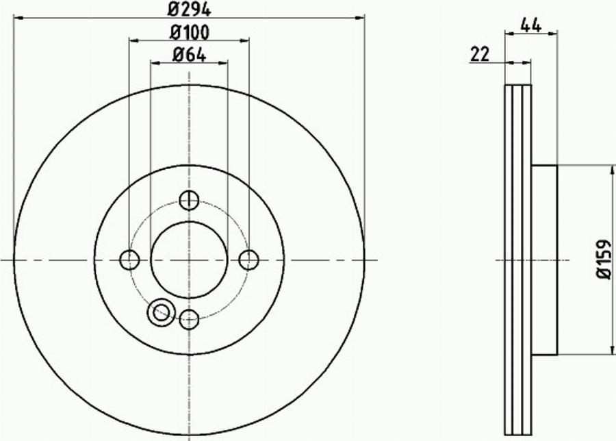 Pagid 54967PRO - Kočioni disk www.molydon.hr