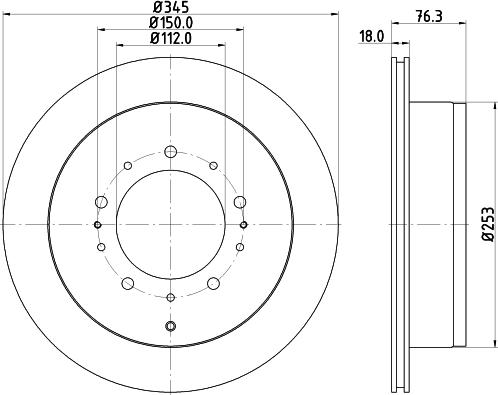 Pagid 54985 - Kočioni disk www.molydon.hr