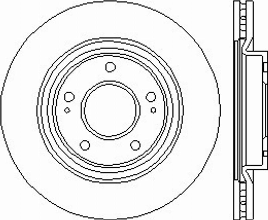 Pagid 54483PRO - Kočioni disk www.molydon.hr