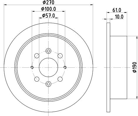 Pagid 54475 - Kočioni disk www.molydon.hr