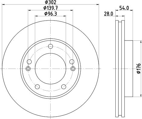 Pagid 54473 - Kočioni disk www.molydon.hr