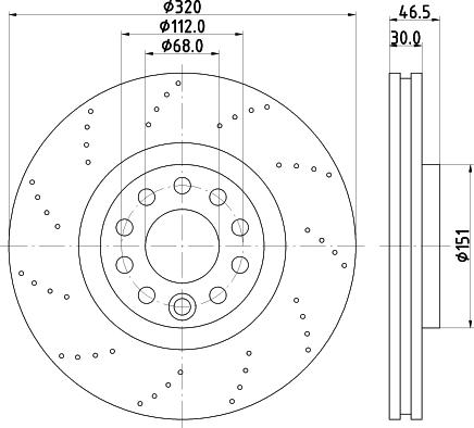 Pagid 54583 - Kočioni disk www.molydon.hr