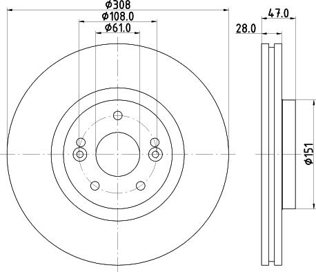 Pagid 54577 - Kočioni disk www.molydon.hr