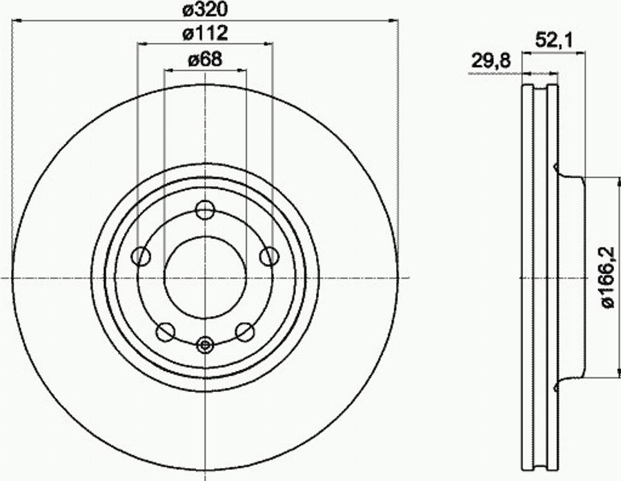 Pagid 54600PRO - Kočioni disk www.molydon.hr