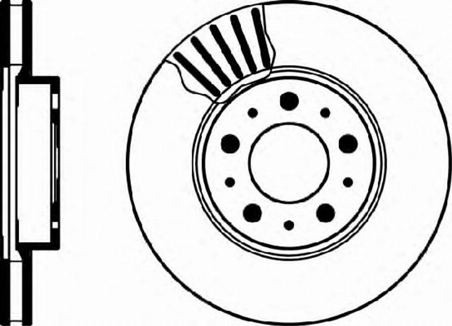 Pagid 54018PRO - Kočioni disk www.molydon.hr