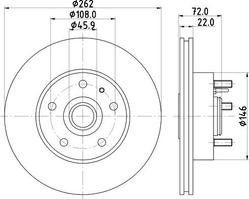 Pagid 54012 - Kočioni disk www.molydon.hr