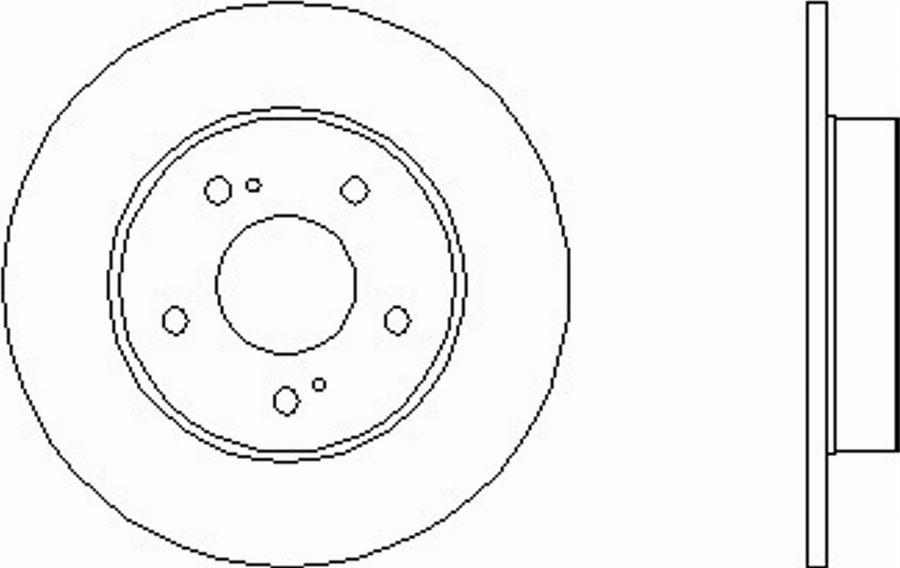 Pagid 54131PRO - Kočioni disk www.molydon.hr