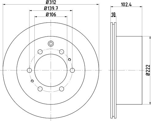 Pagid 54806 - Kočioni disk www.molydon.hr