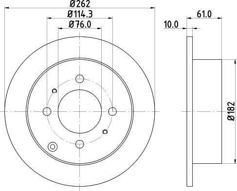 Pagid 54309 - Kočioni disk www.molydon.hr