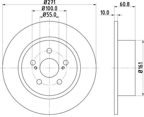 Pagid 54265 - Kočioni disk www.molydon.hr