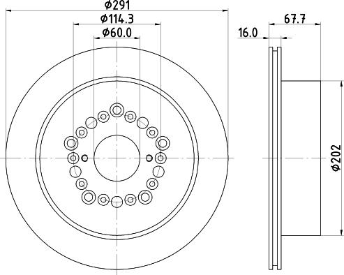 Pagid 54794 - Kočioni disk www.molydon.hr