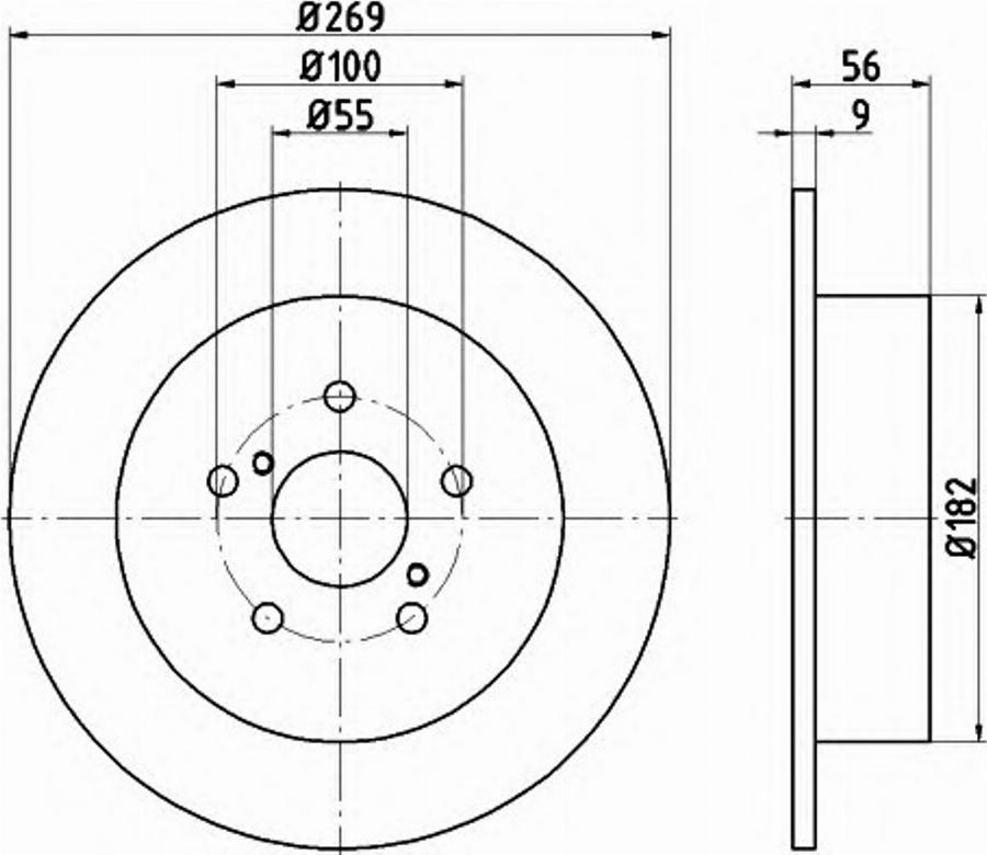 Pagid 54704PRO - Kočioni disk www.molydon.hr