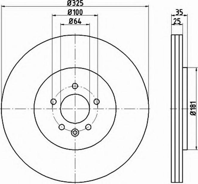 Pagid 54703PRO - Kočioni disk www.molydon.hr