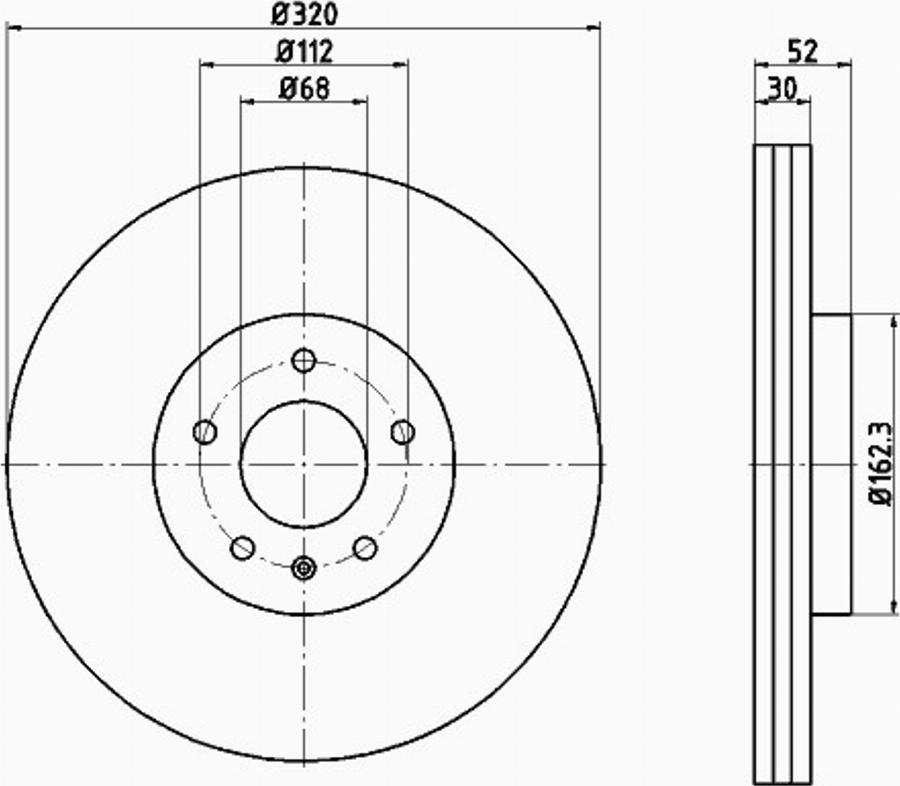 Pagid 55293PRO - Kočioni disk www.molydon.hr