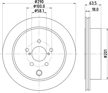 Pagid 55709 - Kočioni disk www.molydon.hr